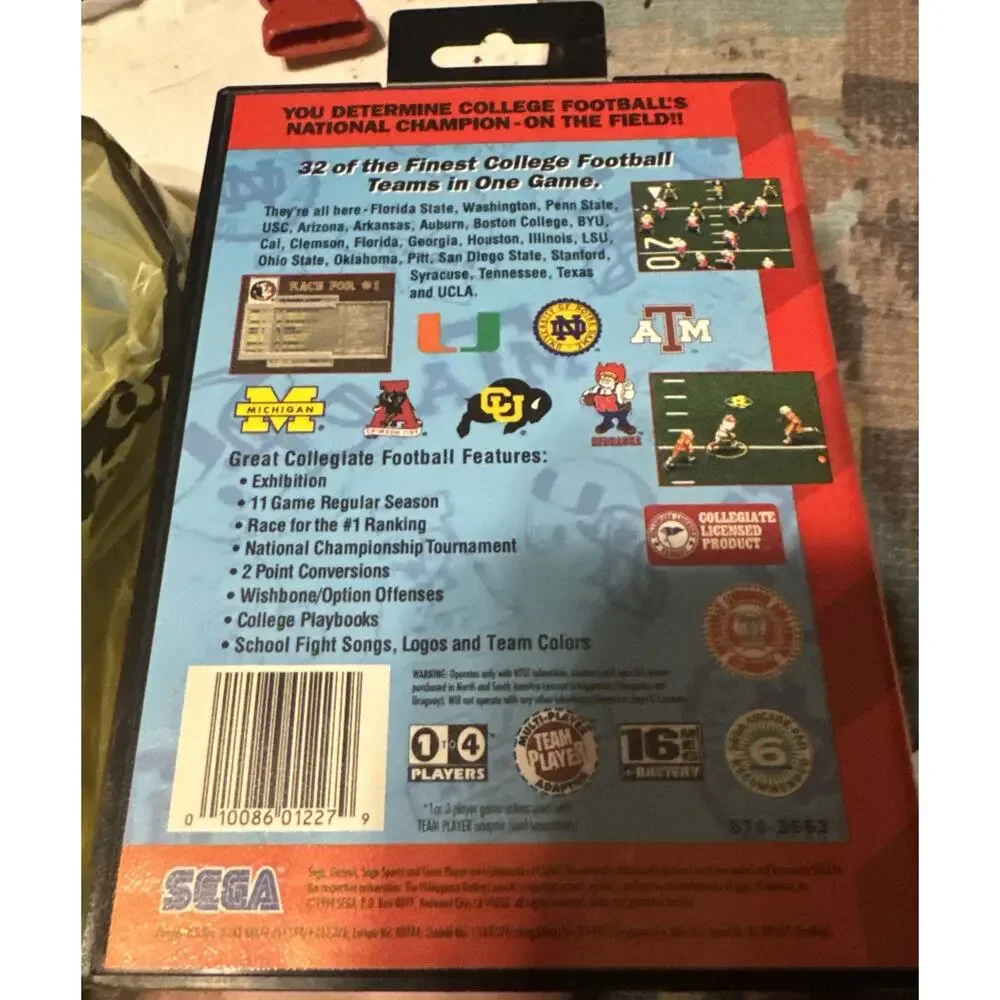 College Football's National Championship (Sega Genesis, 1994)